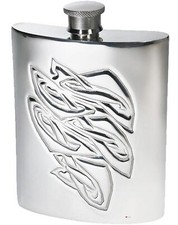 6oz Pewter Flask with