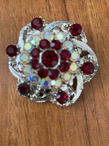Vintage custom brooch flower - vintage,