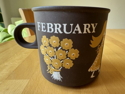 Hornsea february mug - february, kenneth