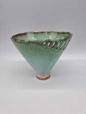 A Studio Pottery Cone Bowl