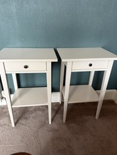 Pair IKEA Hemnes Bedside