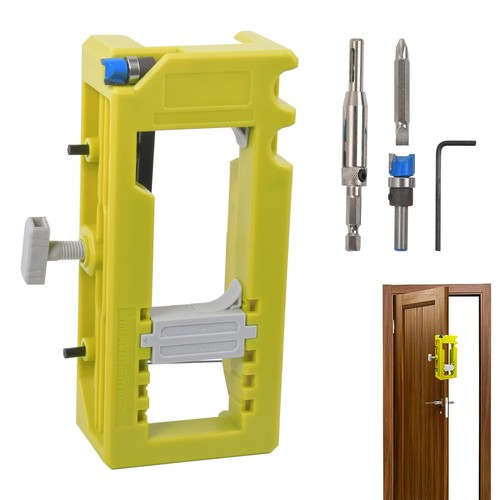 Door hinge routing jig - door, stable