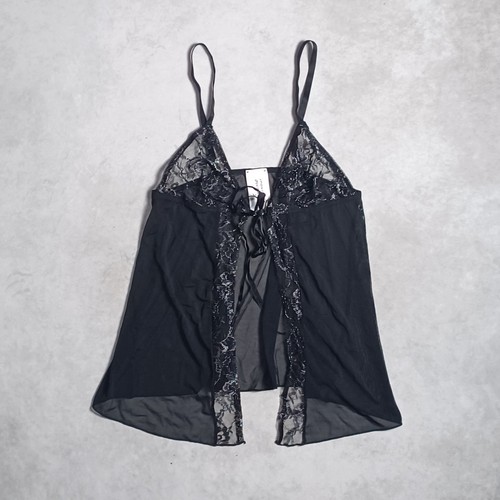 Open front mesh - front, cami
