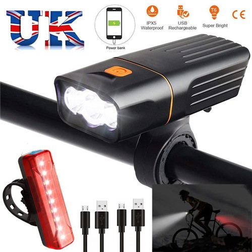 Led mountain bike light usb - bike,