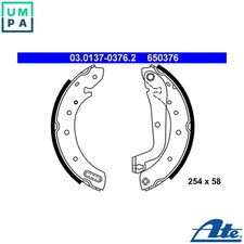 BRAKE SHOE SET 03.0137-0376.2