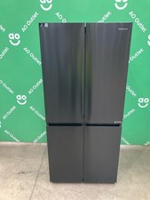 Hisense American Fridge Freezer No Frost Black D Rated RQ5P470SAFD #LF111380