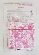 Butterflies & Flowers DL Aperture Cards Decoupage Cardmaking Kit. 140Pc A4&12x12