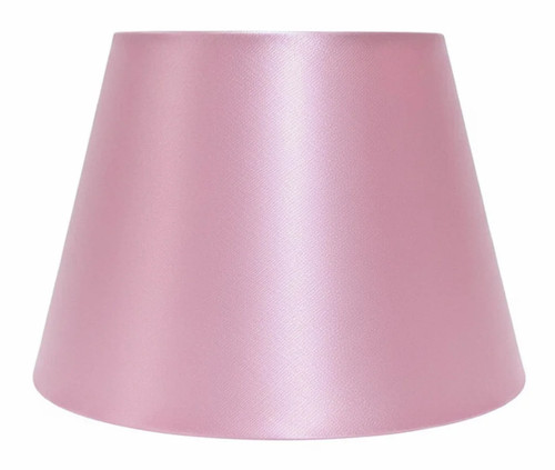 Lampshade pink tapered baby - lampshade,