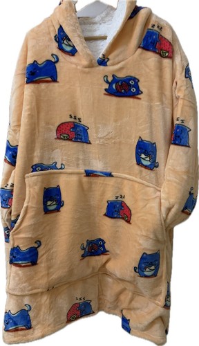 Blue cat genuine oodie - blue,