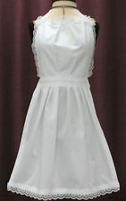 FULL VICTORIAN MAID APRON FANCYDRESS SCHOOL - ADULT/LADIES CHILD.