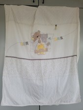 MOTHERCARE TEDDYS TOY BOX QUILT FOR COT OR COT BED VGC