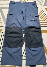 FJALLRAVEN G-1000 Barents PRO Men's Trousers Blue Size EU 52 US 37 XL
