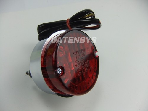 Round motorcycle brake - round, stop