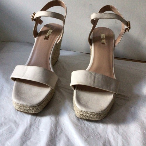 Primark platform wedge white - wedge,