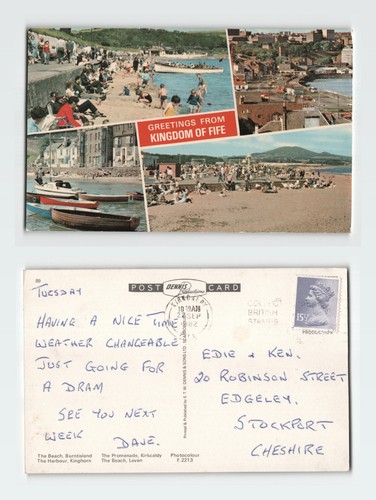 Vintage postcard kingdom - vintage, of