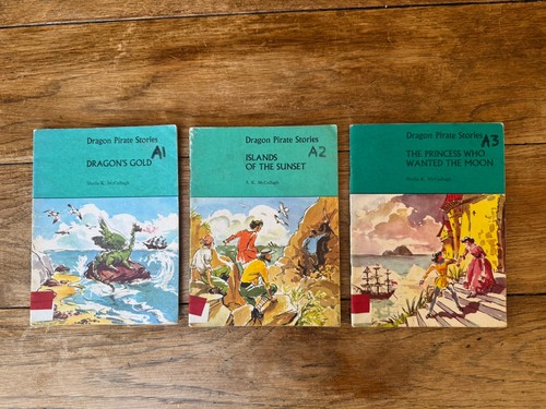 Dragon pirate stories set - pirate,