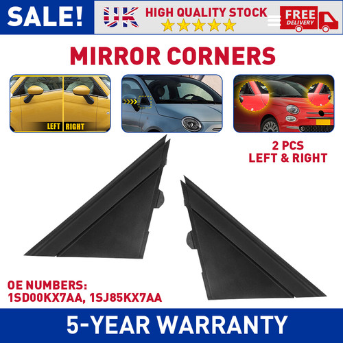 2pcs left right door wing - 2pcs, left+right