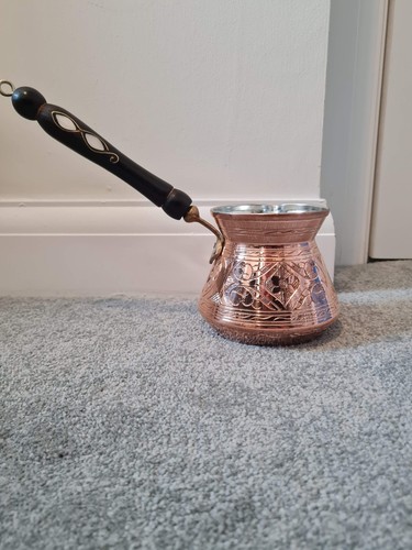 Handmade turkish copper coffee - turkish,
