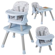 COSTWAY 6-in-1 Baby High Chair