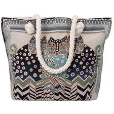 Moggie Friends Tapestry Tote