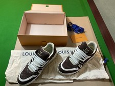 Louis Vuitton Brown 54 Trainers 10 Uk