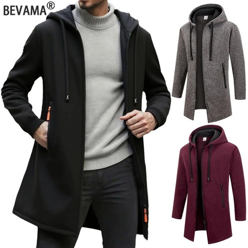 Men winter fleece hooded - winter,