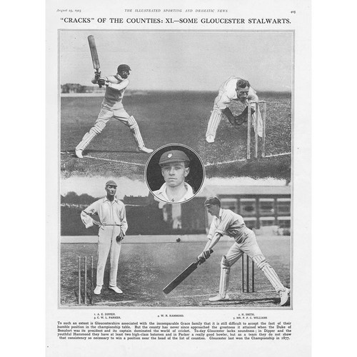 Cricket some stalwarts - some,