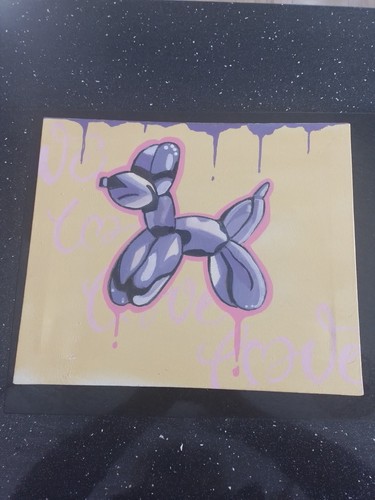 Hand painted canvas - hand,