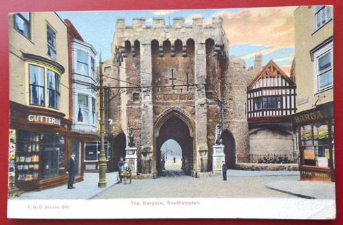 Vintage fgo stuart postcard - vintage,