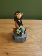 The Lion King Rare Vintage Scar and Banzai Hyena Bath Topper Figure Toy