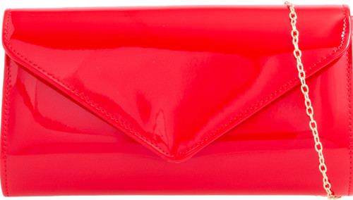 Women patent leather clutch - , women's