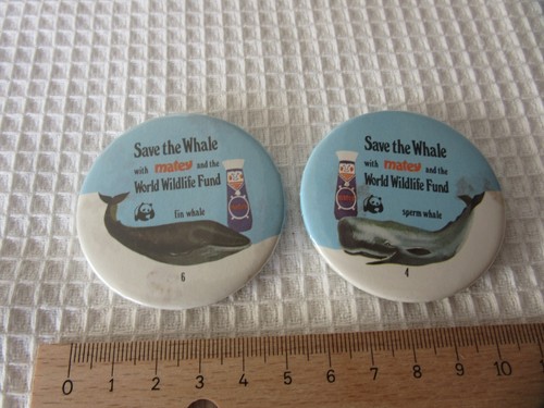 Save the whale - save, tin
