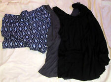 size 14 mix 2 ladies vest tops 1 pr shorts george