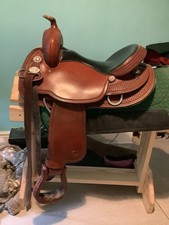 Western Saddle Made by Crates