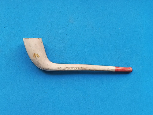 Vintage miners clay pipe - vintage,