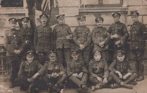 Ww1 british soldiers group - ww1,