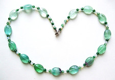 Real green aqua fluorite