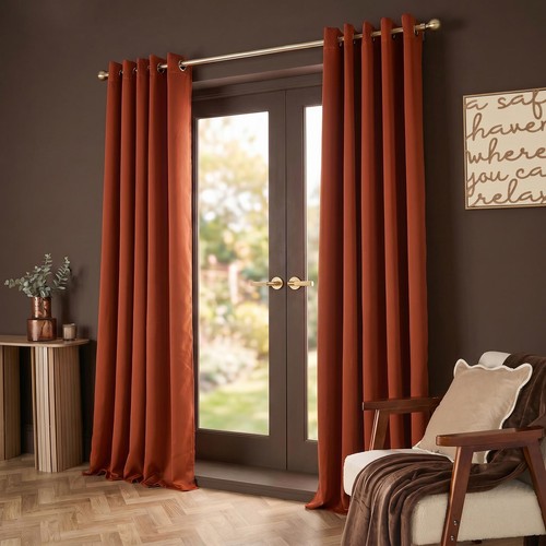 Ohs eyelet curtains pair - curtains,