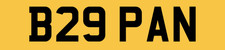 B29 PAN NEAT PRIVATE DVLA CAR