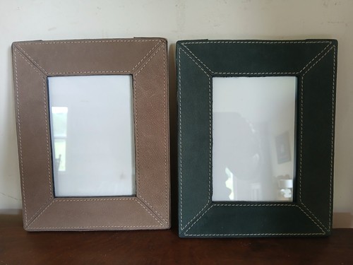Faux leather photo - leather, frames,