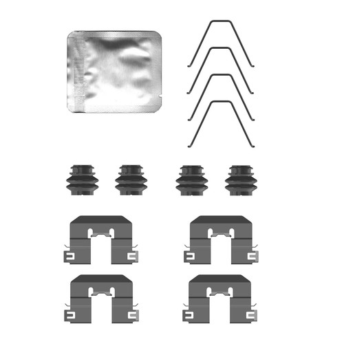 Delphi lx0758 brake pad - lx0758,