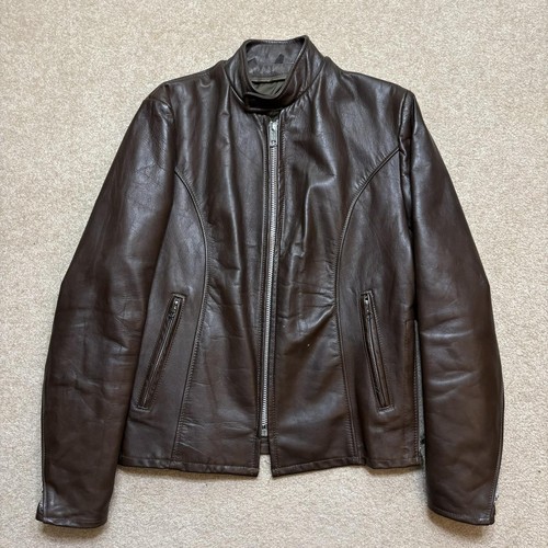 Vtg lesco leathers - cafe, racer