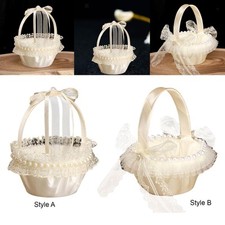 Wedding Flower Girl Basket