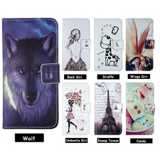 Flip cute design leather - design, pu