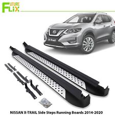 FOR NISSAN X-TRAIL 2014 - 2020 SIDE STEPS INTEGRATED RUNNING BOARDS - PAIR