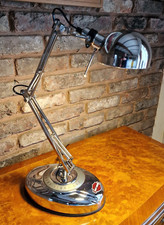 Custom made Harley adjustable desk lamp