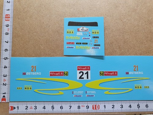 Decals subaru impreza wrc - decals,