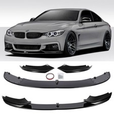 GLOSS BLACK FRONT SPLITTER FOR