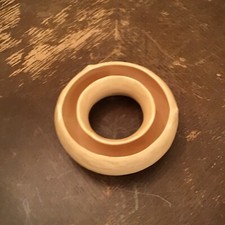 posey ring vase Bark Effect Cream Colour 