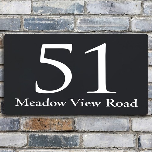Floating house sign modern - floating,